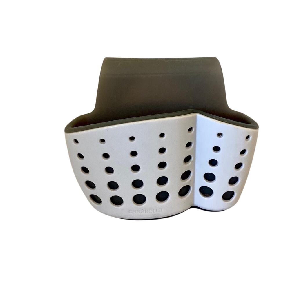 Casabella Sink Sider Faucet Caddy Sponge Holder